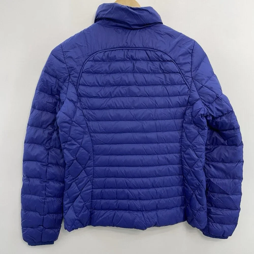 Michael Kors Down Puffer Jacket‎ Packable Lightweight Blue Womens S